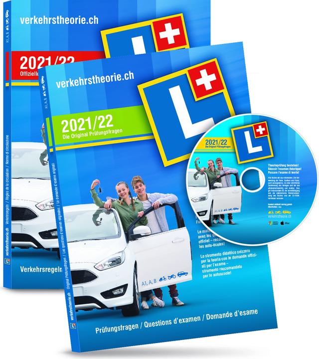 Produktbild Hänni Mikhail verkehrstheorie.ch 2021/22 Software+Arbeitsheft (1 User, 12 Monate)