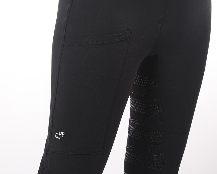 Image du produit Qhp Guêtres d'équitation Eden Fullgrip Junior (140)