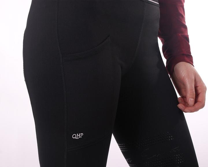 Immagine prodotto Qhp Leggings da equitazione Eden Fullgrip da donna (42)
