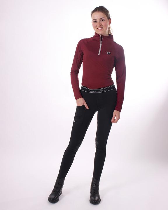 Immagine prodotto Qhp Leggings da equitazione Eden Fullgrip da donna (42)