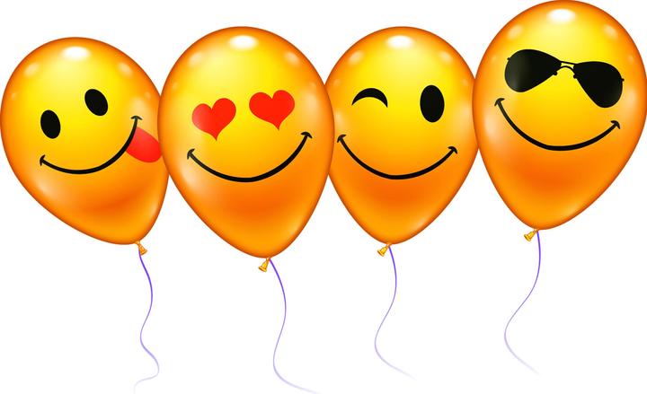 Image du produit Stylex Ballons "Smiley jaune (6 x)