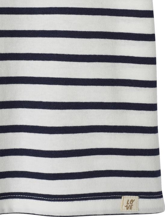Actual product image Vertbaudet Girls' striped T-shirt with recycled cotton (92)