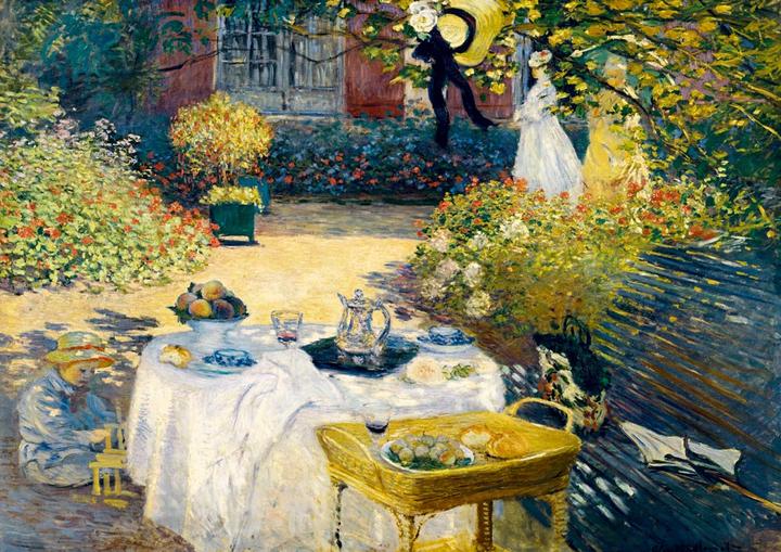 Immagine prodotto Bluebird Puzzle 2000 pezzi Claude Monet - Il pranzo, 1873 (2000 pezzi)