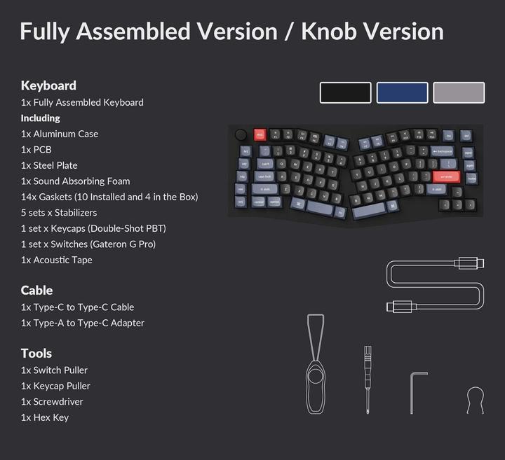 Actual product image Keychron Q10 (US, Cable)