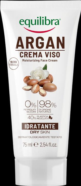 Produktbild Equilibra EQUILIBRA Argan Moisturizing Face Cream nawilżający krem do twarzy 75ml (75 ml, 24h Creme)