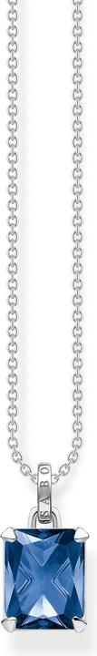 Produktbild Thomas Sabo Kette blauer Stein (925er Silber, 40 - 45 cm)