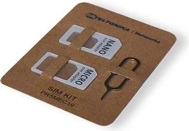 Image du produit Teltonika PR5MEC19 - Kit adaptateur de carte SIM Nano/Micro