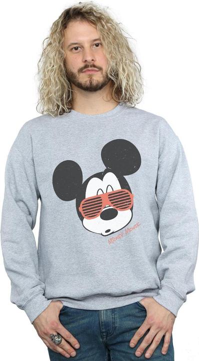 Actual product image Disney Mens Mickey Mouse Sunglasses Sweatshirt (M)