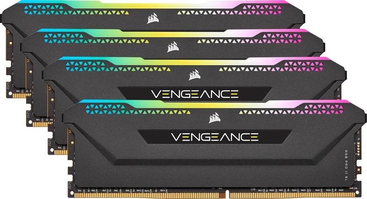 Image du produit Corsair Vengeance RGB Pro SL (4 x 8GB, 3200 MHz, RAM DDR4, DIMM)