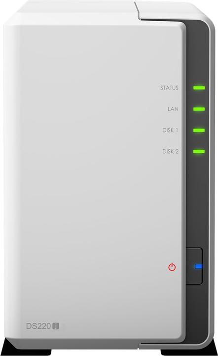 Actual product image Synology DS220j (2 x 2 TB, WD Red Plus)
