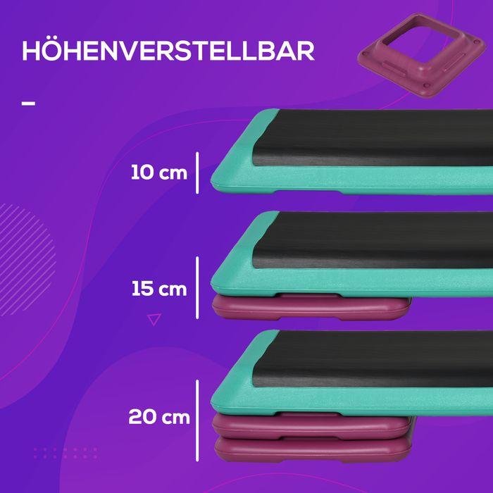 Actual product image Homcom Professional aerobic stepper