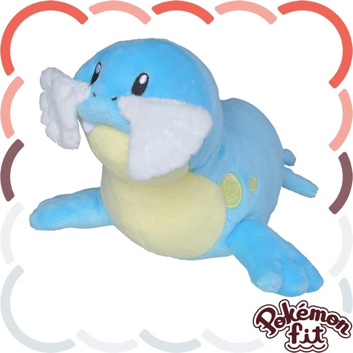 Actual product image Pokémon Sealeo Sitting Cuties Plush - 14 cm (14 cm)