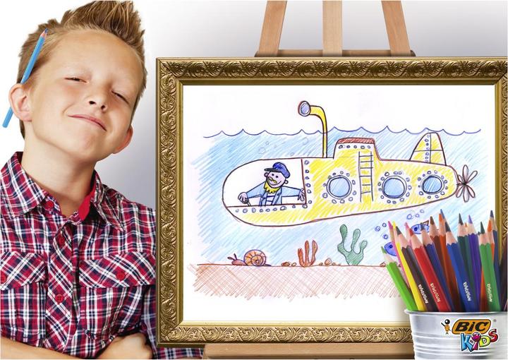 Actual product image Bic Kids Coloured pencils Evolution (Multicoloured, 12 x)