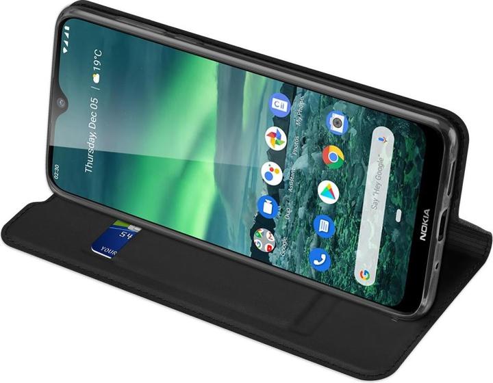 Produktbild Dux Ducis Nokia 2.3 - Flip Folio Case schwarz (Nokia 2.3)
