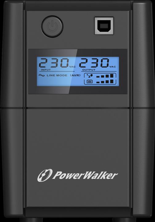 Actual product image Powerwalker VI 850 SHL IEC USV (850 VA, 480 W, Line-interactive UPS)