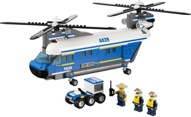 Produktbild LEGO City Hubschrauber mit Doppelrotor (4439, LEGO City)
