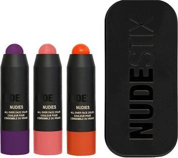 Actual product image Nudestix Gift set of decorative cosmetics Trendy Blush Mini 3 pcs (Makeup set)