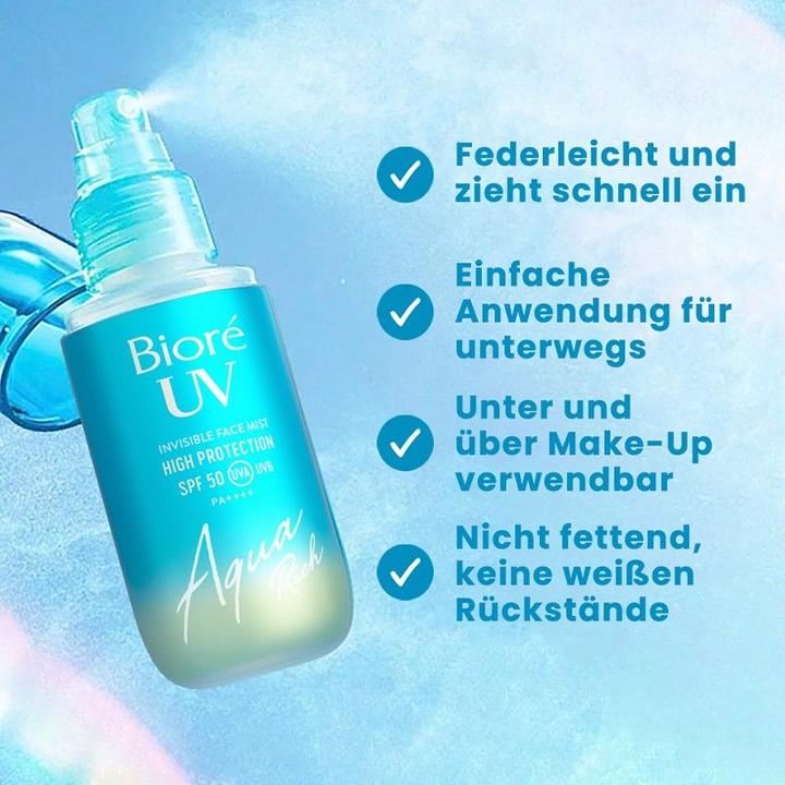 Produktbild Bioré Aqua Rich (Sonnenspray, SPF 50, 60 ml)