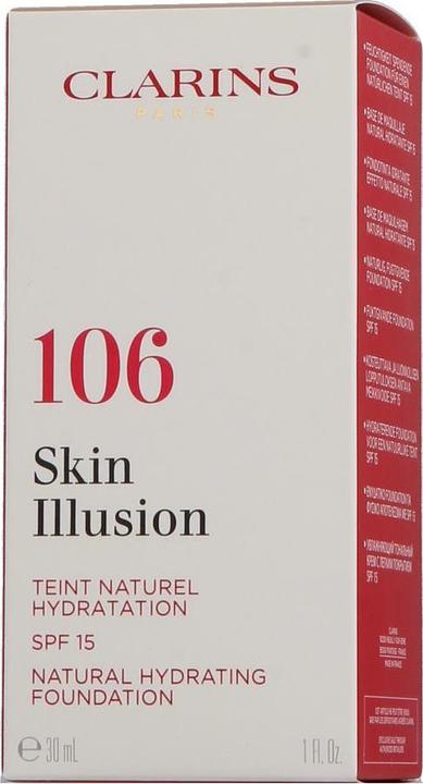 Immagine prodotto Clarins Illusione della pelle idratante naturale (106 Vaniglia)