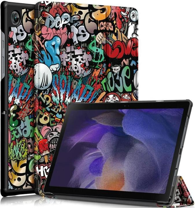 Cover-Discount Galaxy Tab A7 Lite - Tri-fold Smart Case Comics (Galaxy Tab A7 Lite)