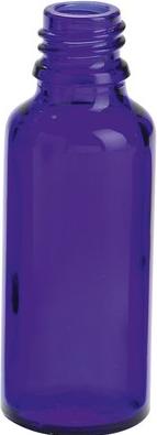 Produktbild You Nails Glasflasche ohne Schraubverschluss 30 ml blau