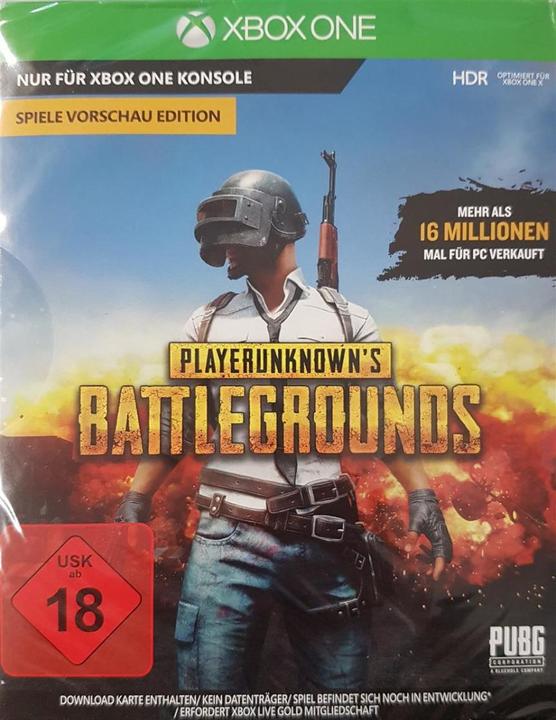 Produktbild Microsoft PLAYERUNKNOWN‘S BATTLEGROUNDS Game Preview Edition (Xbox One) (Xbox One S)