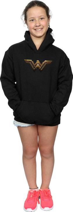 Image du produit - Sweat à capuche JUSTICE LEAGUE MOVIE WONDER WOMAN EMBLEM - Fille (140, 146)