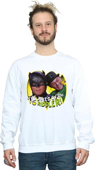 Immagine prodotto Felpa uomo Batman Serie TV The Riddler Joke in cotone (M)