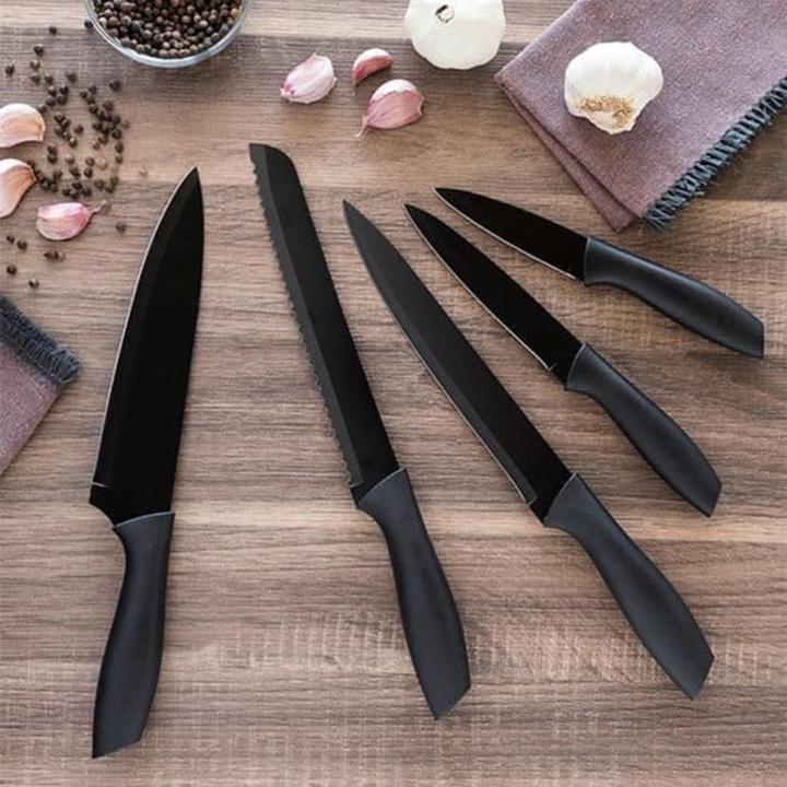 Actual product image Excellent Houseware Küchenmesser-Set, 5tlg. (38 cm)