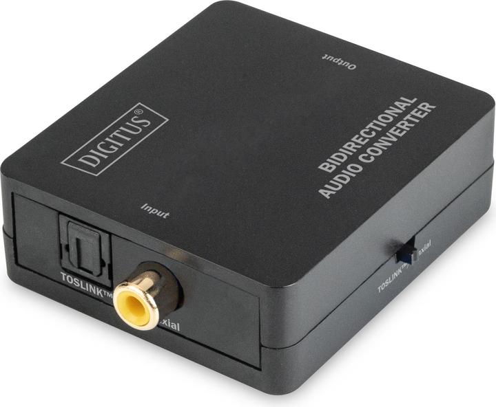Immagine prodotto Digitus Convertitore audio bidirezionale, coassiale/TOSLINK™, digitale <=>analogico (bidirezionale)