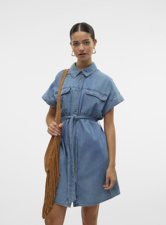 Actual product image Vero Moda VMNOTUS Kurzes Kleid Jeanskleid (XL)