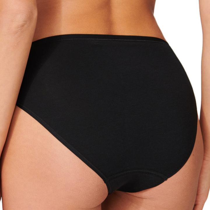 Actual product image Schiesser Pack of 2 95/5 Organic Cotton Tai Briefs (38, pack of 2)