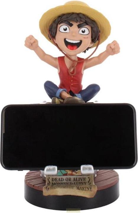 Produktbild Exquisite Gaming One Piece Cable Guys Lade-Halter Monkey D. Ruffy Wanted Poster 21 cm