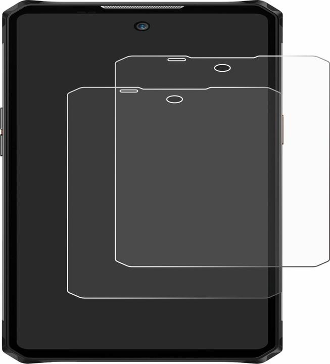 Produktbild ScreenLeaf Schutzfolie nachhaltiger Displayschutz Display Schutz Folie Klar Transparent (2 Stück, IiiF150 Air 3)