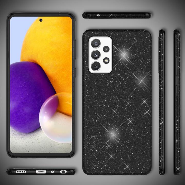 Produktbild Nalia Glitzer Handyhülle (Samsung Galaxy A72)