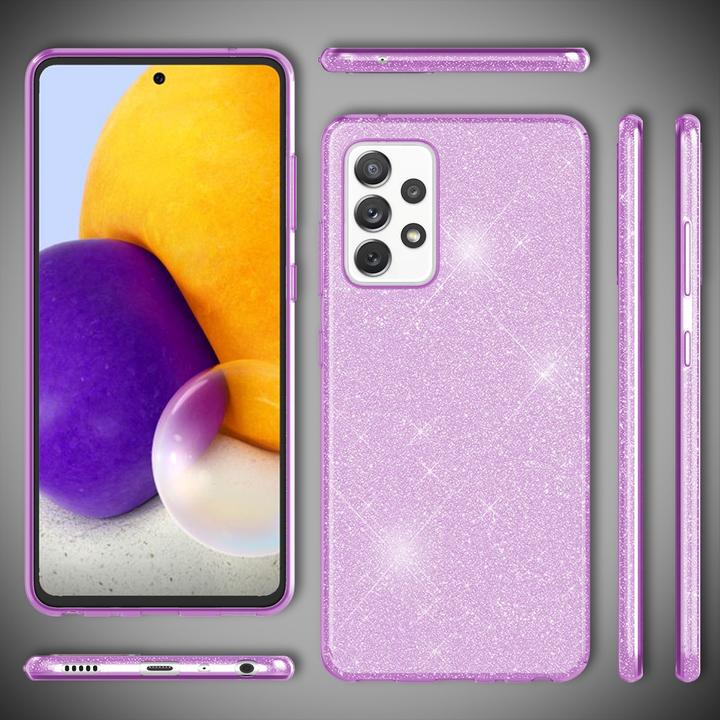 Produktbild Nalia Glitzer Handyhülle (Samsung Galaxy A72)