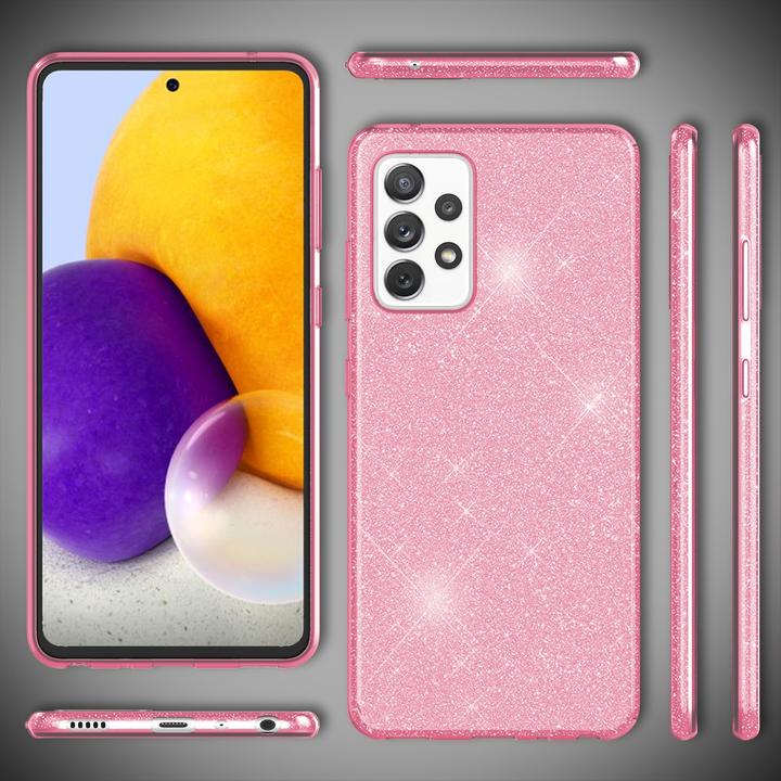 Produktbild Nalia Glitzer Handyhülle (Samsung Galaxy A72)