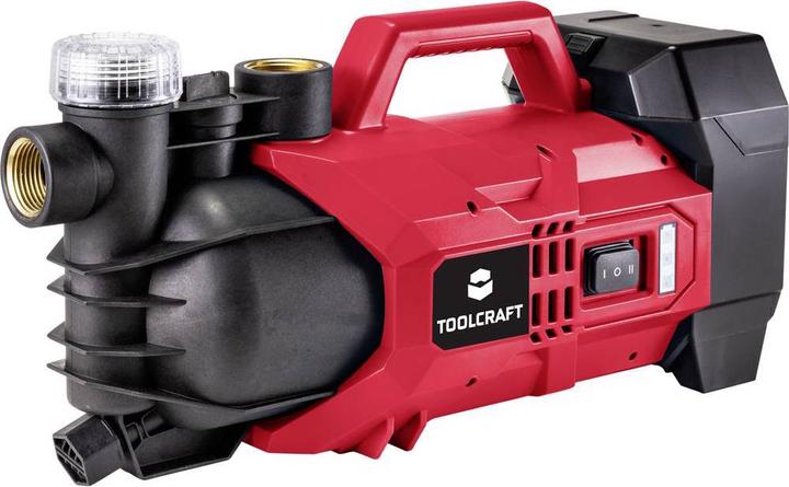 Toolcraft Akku Gartenpumpe 20 V (ohne Akku) (Gartenpumpe)