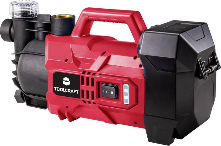 Produktbild Toolcraft Akku Gartenpumpe 20 V (ohne Akku) (Gartenpumpe)