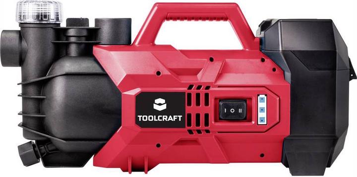 Produktbild Toolcraft Akku Gartenpumpe 20 V (ohne Akku) (Gartenpumpe)