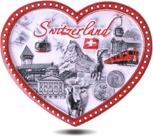 Actual product image TopSpirit Magnet 3D heart (2 x)