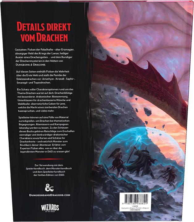 Image du produit Wizards of the Coast Donjons et Dragons - Le Trésor Draconique de Fizban - Allemand (Allemand)