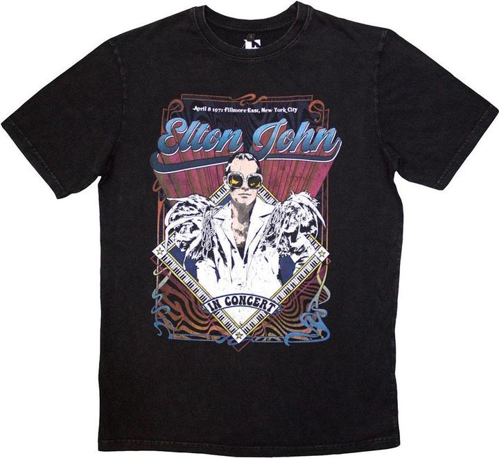 Elton John Pysch Vintage TShirt (XL)
