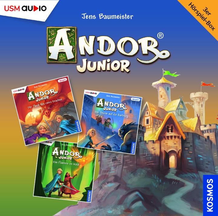 Il grande Andor Junior cofanetto audio episodi 1-3 (3 CD audio) (Jens Baumeister, Tedesco)