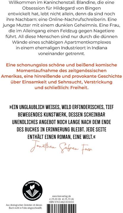 Actual product image Der Kaninchenstall (German, Tess Gunty, Sophie Zeitz, 2023)