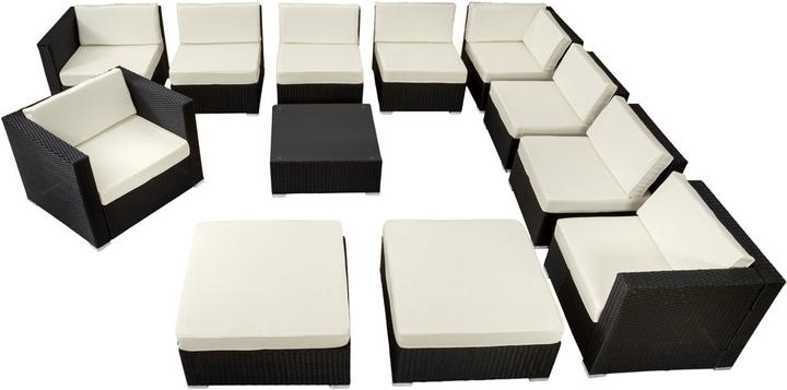 Produktbild tectake Rattan Lounge