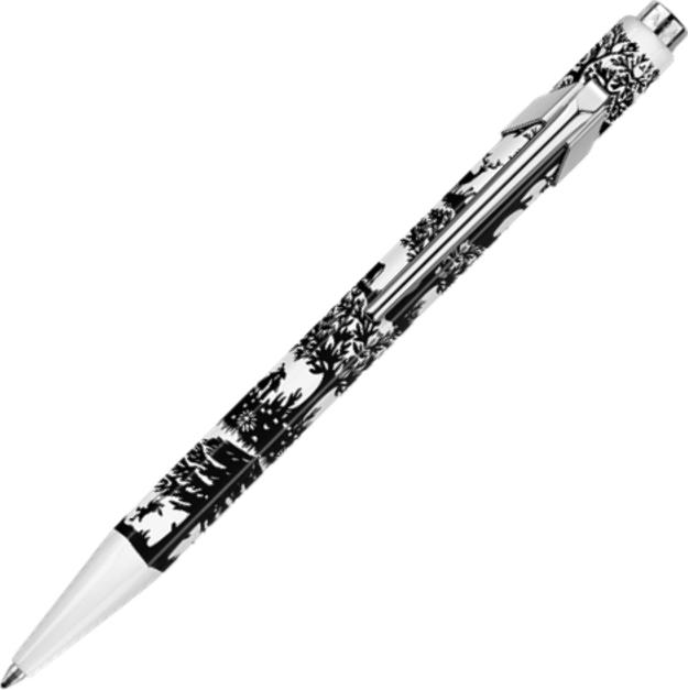 Produktbild Caran d'Ache 849 Scherenschnitt mit Etui (Silber, Schwarz, 1 x)