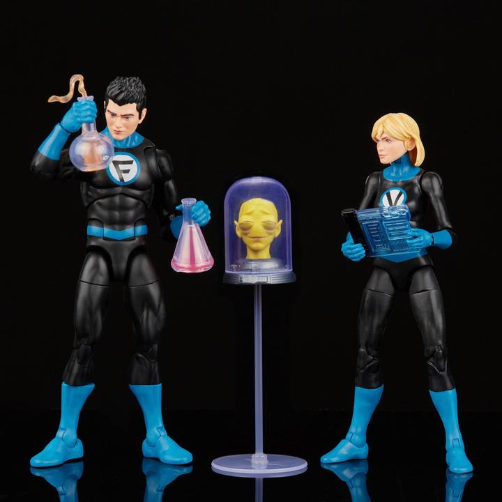 Image du produit Hasbro Fantastic Four Marvel Legends pack 2 figurines Franklin Richards et Valeria Richards 15 cm