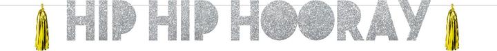 Produktbild Folat Buchstabengirlande Hip Hip Hurra - 1,6 Meter
