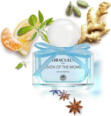 Actual product image MIRACULUM Eau de Parfum ILLUSION OF THE MOMENT Fragrance for Confident Women with Strong Floral Note (Eau de parfum)